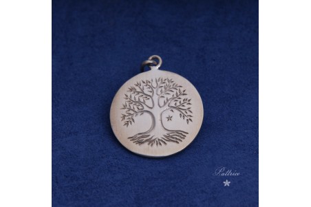 Médaille Arbre de vie - 22mm